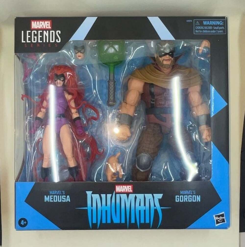 Marvel Legends Series Inhumans Medusa And Gorgon Action Figure 2 Pack